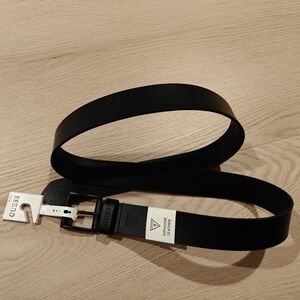 Guess Black Leather Belt Bag